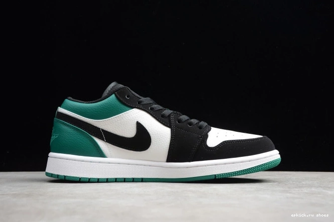 Rep White 553558-113 1 Green Black Low Air Mystic Jordan 0715